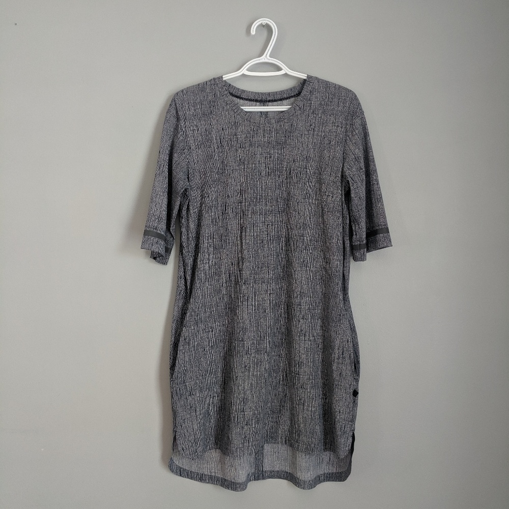 Lululemon Get It On Dress Burlap Hi Lo Hem